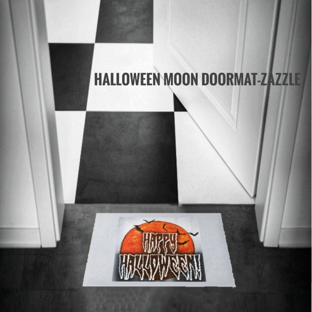 Felpudo Luna de Halloween (Subido por el creador)