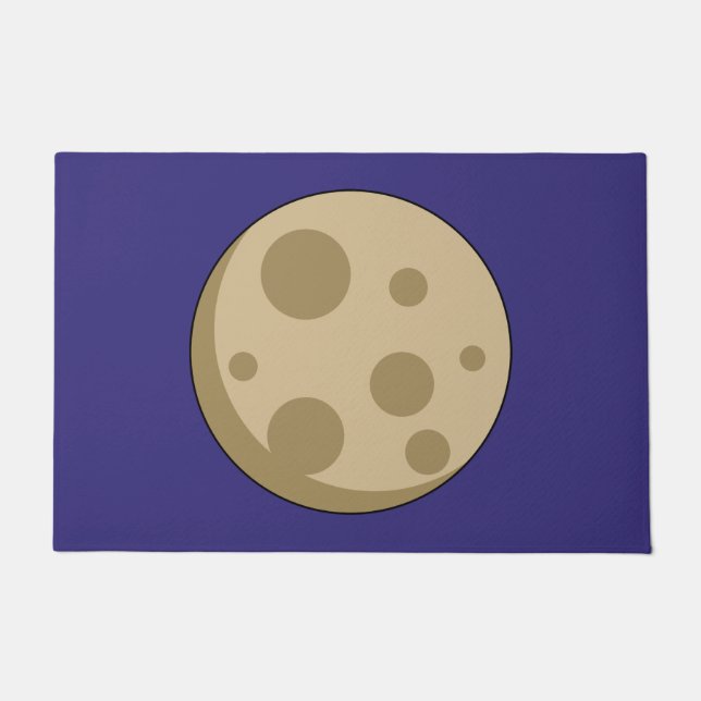 Felpudo Luna llena (Anverso)