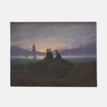 Luna saliendo sobre el mar (Caspar David Friedrich