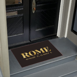 Felpudo Lux Gold Roma Latitud y longitud