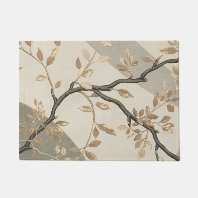 Felpudo Luxury Botanical Branch Area Rug (Anverso)
