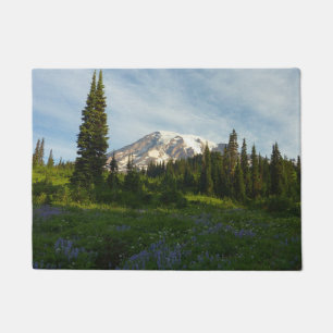 Felpudo Luz matutina del Monte Rainier