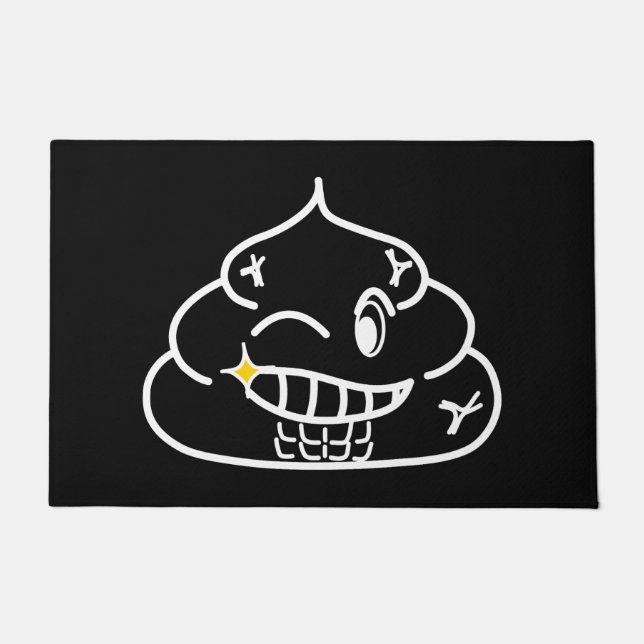 Felpudo Macho poop - Brootsch the PooPoo (Anverso)