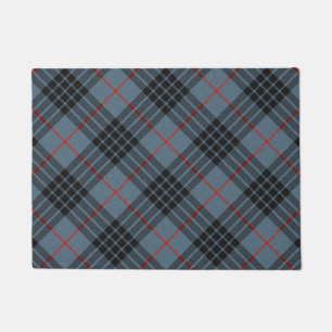 Felpudo MacKay Blue Tartan Plaid Scottish Pattern