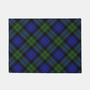 Felpudo MacKay Green Scottish Clan Tartan Plaid