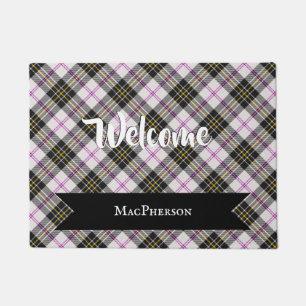 Felpudo MacPherson Clan Scottish Tartan Plaid Pattern