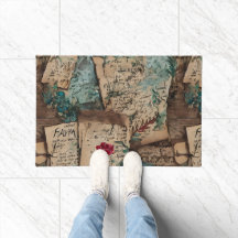 Madera Guay y papel antiguo Estilo de arte ruso