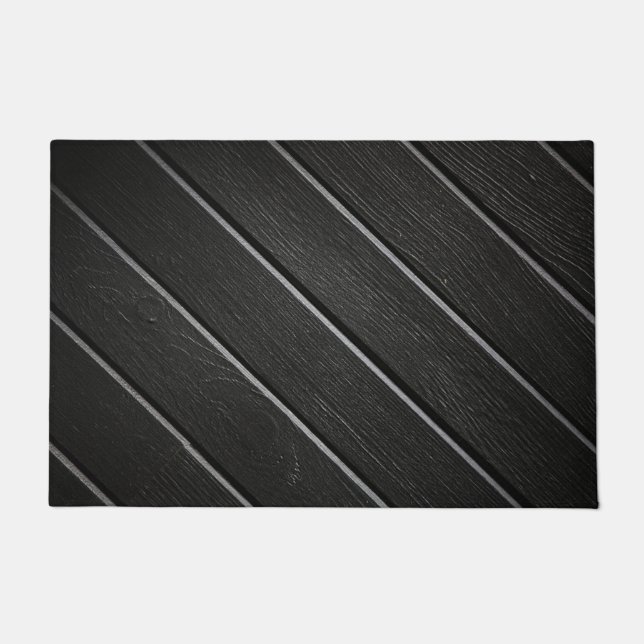 Felpudo madera negra (Anverso)