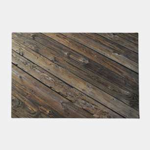 Felpudo Madera oscura vieja