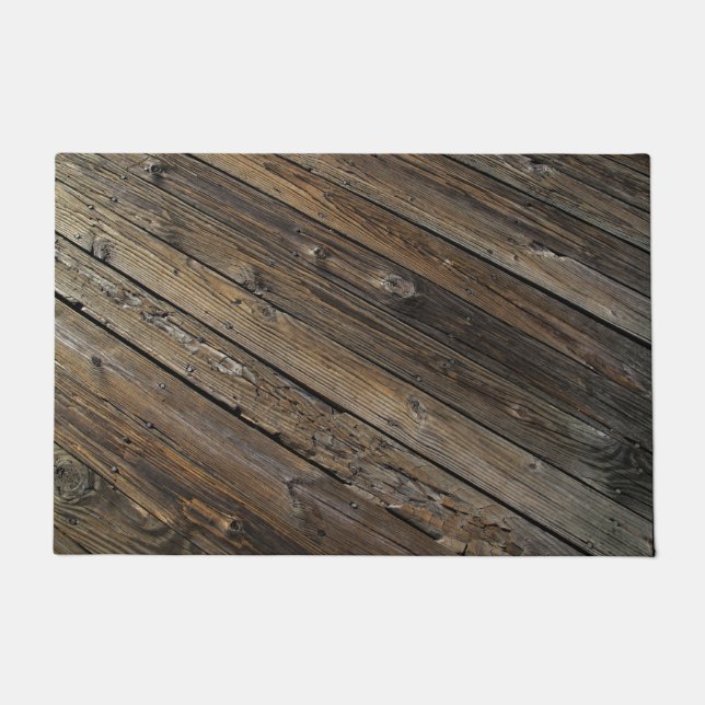 Felpudo Madera oscura vieja (Anverso)