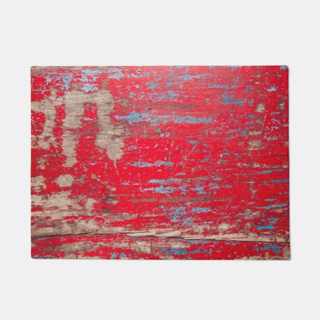 Felpudo Madera Roja Vintage (Anverso)