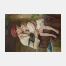 Madre amorosa con su hijo adorable (Perrault)