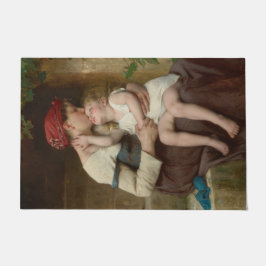 Felpudo Madre amorosa con su hijo adorable (Perrault)