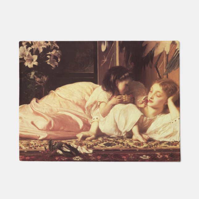 Felpudo Madre e hijo (mujer y su hija) (Anverso)