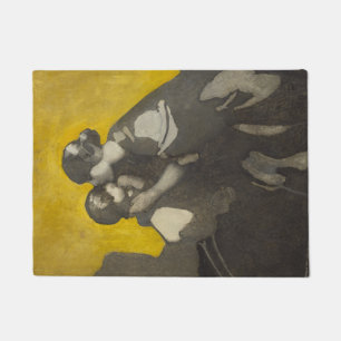 Felpudo Madre e hijo (por Norah Neilson Gray)