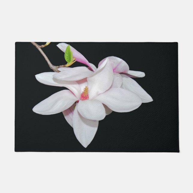 Felpudo Magnolia blanca (Anverso)