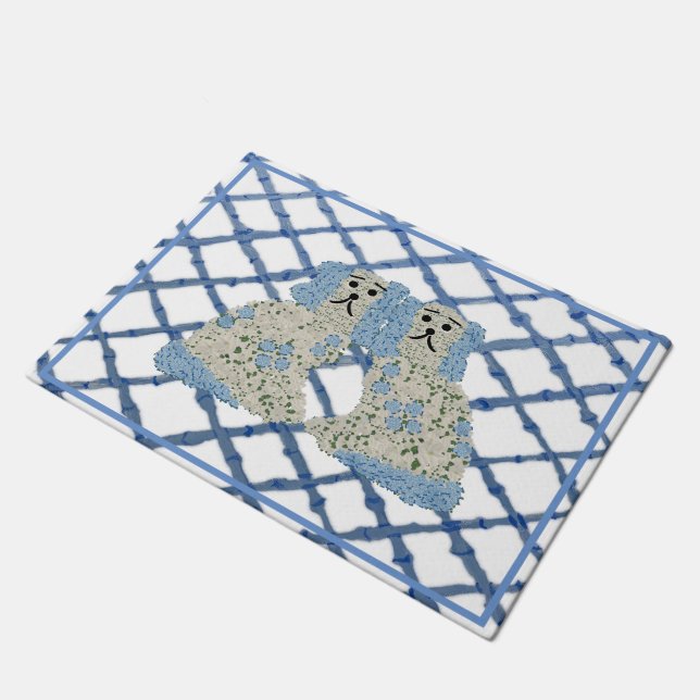 Felpudo Magnolia Staffordshire Dogs Ginger Jars (Angular)