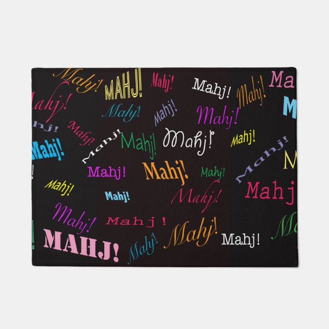 Felpudo ¡Mahj! Doormat (Anverso)