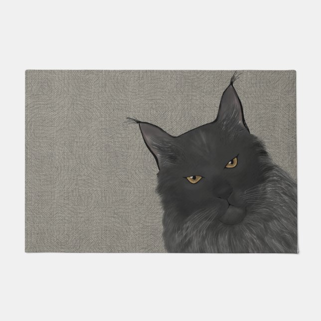 Felpudo Maine Coon Doormat (Anverso)