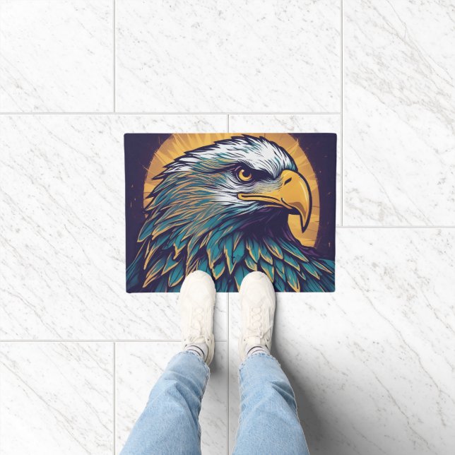 Felpudo Majestic Bald Eagle (Interior)