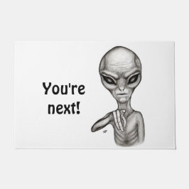 Felpudo ¡Mala Alien, eres la siguiente! Doormat