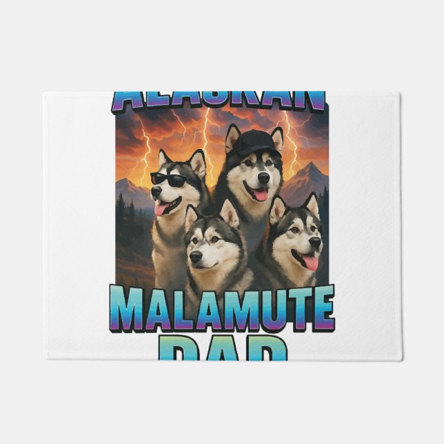 Felpudo Malamute de Alaska (Anverso)