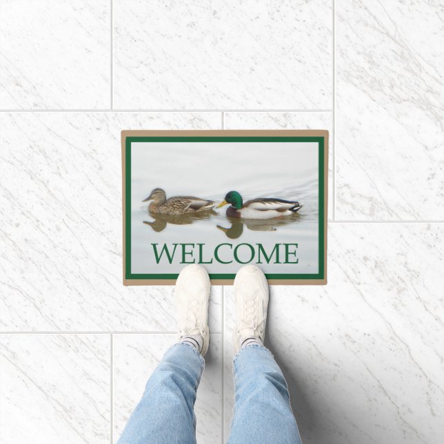 Felpudo Malard Ducks - Bienvenida (Interior)