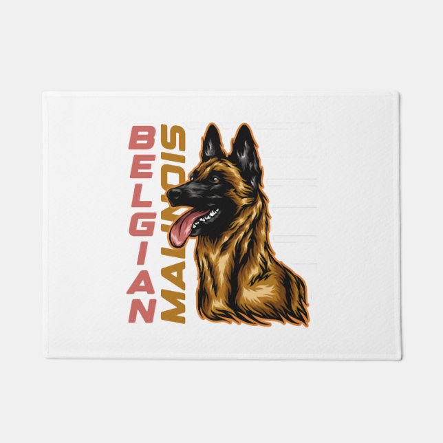 Felpudo Malinois belga (Anverso)