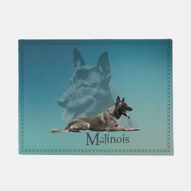 Felpudo Malinois - pastor belga - Mechelaar (Anverso)
