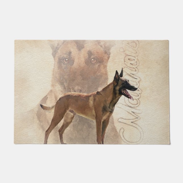 Felpudo Malinois - Pastor belga - Mechelaar (Anverso)