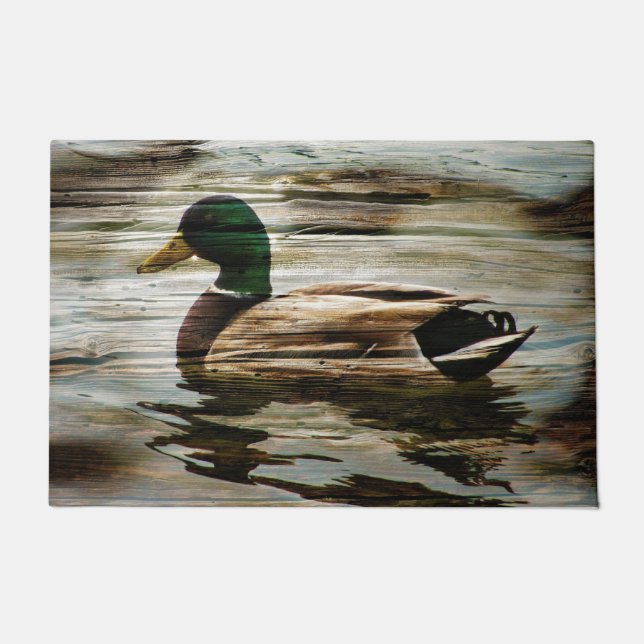 Felpudo Mallard Duck (Anverso)