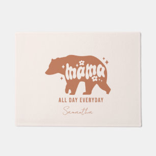 Felpudo Mama Bear - Todo el día