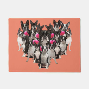 Felpudo Mamá del Boston Terrier, papá del Boston Terrier,