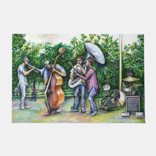 Felpudo Mamá nunca me advirtió sobre jugadores de Tuba (Anverso)