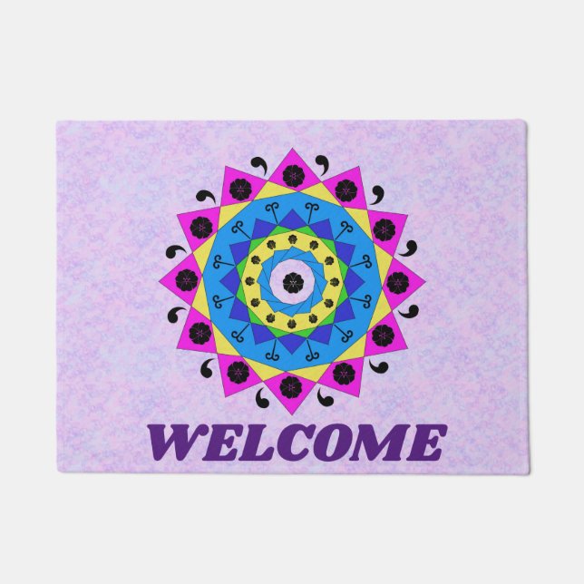 Felpudo Mandala Door Mat (Anverso)
