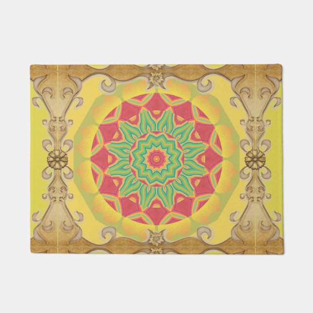 Felpudo Mandala Door Mat (Anverso)
