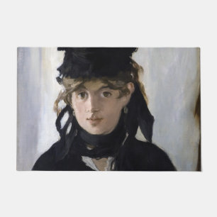 Felpudo Manet - Berthe Morisot con un ramo de violetas