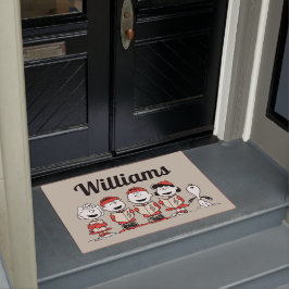 Felpudo Maní | Feliz Navidad | Añadir su nombre