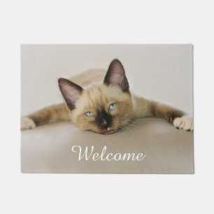 Felpudo Mantén Guay Chill Out Kitten, Bienvenida Personali