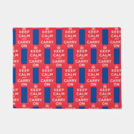 FELPUDO MANTENER LA CALMA Y SEGUIR ADELANTE,