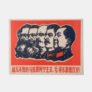 Felpudo Mao Stalin, presidente de propaganda de los jefes