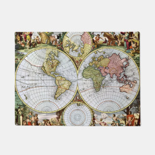 Felpudo Mapa del mundo