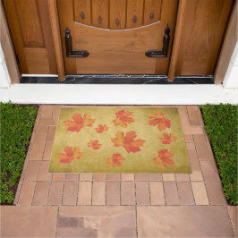 Felpudo Maple Leaves Personalizado Door Mat