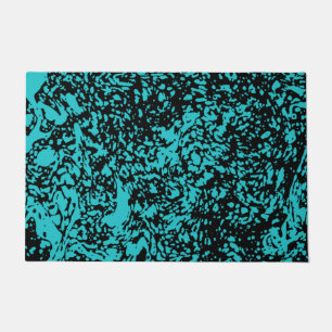 Felpudo Marble granito textura azul
