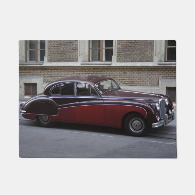 Felpudo Marca jaguar roja IX (Anverso)