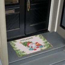 Marco de navidades y Doormat de Gnome