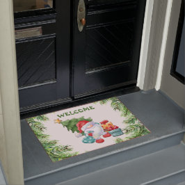 Felpudo Marco de navidades y Doormat de Gnome