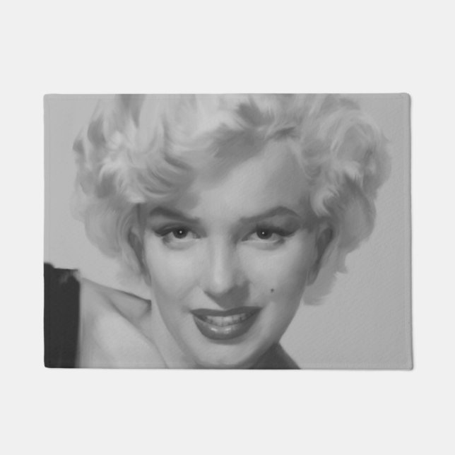 Felpudo Marilyn la mirada 2 (Anverso)