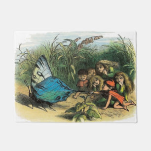 Felpudo Mariposa Elf Artwork Cuidad Elves Butterflies