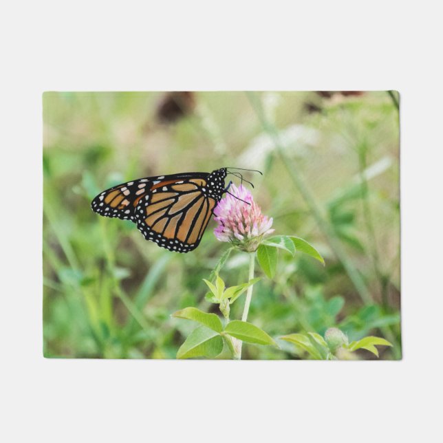 Felpudo Mariposa monarca (Anverso)